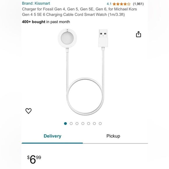 Fossil Smart watch charging bundle - Picture 3 of 3